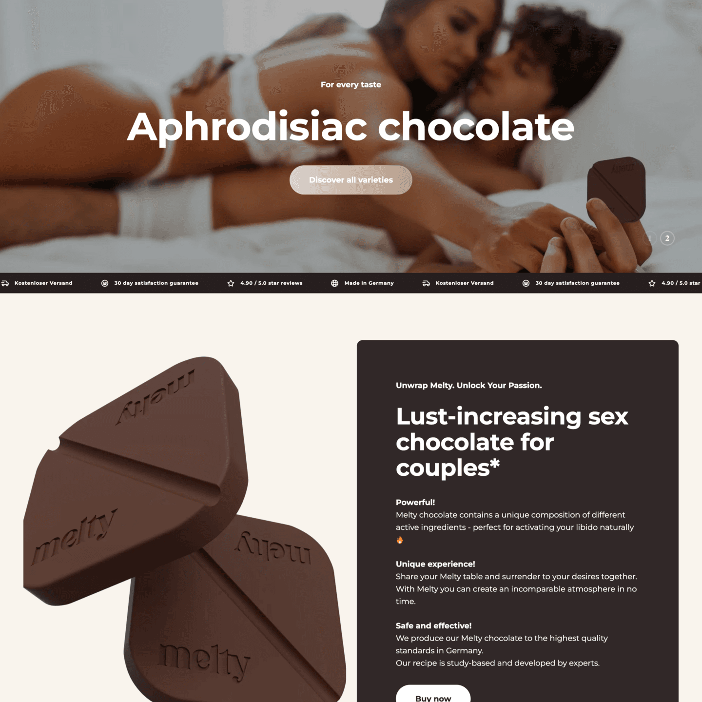 Melty chocolate
